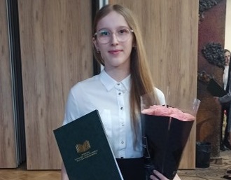 Sukces Weroniki Wierzbickiej z klasy 8c