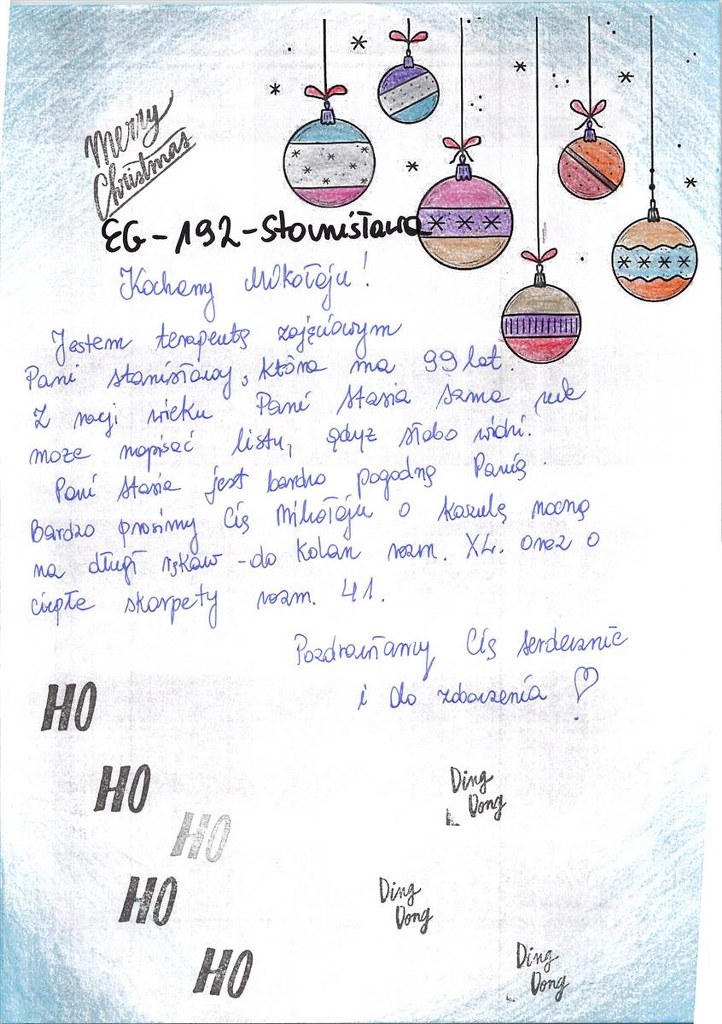 List Pani Stanisławy, w&nbsp;którym prosi o&nbsp;prezenty - informacje zawarte w&nbsp;artykule.